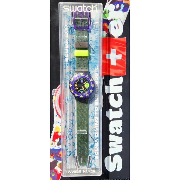 Swatch watch CAPTAIN NEMO 1992 Scuba New old stock - Picture 9 of 9